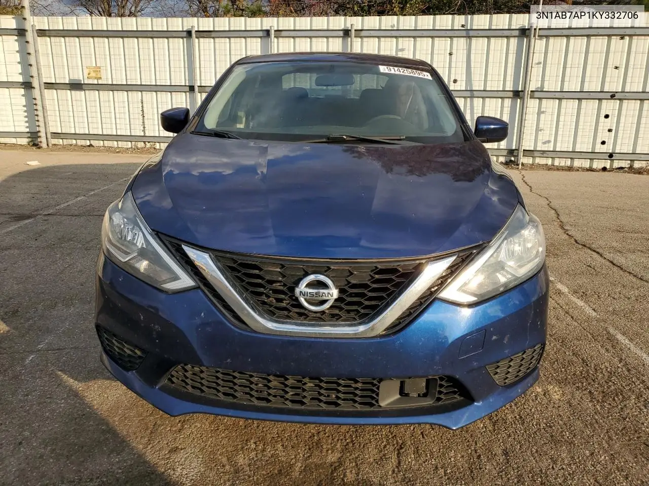 3N1AB7AP1KY332706 2019 Nissan Sentra S