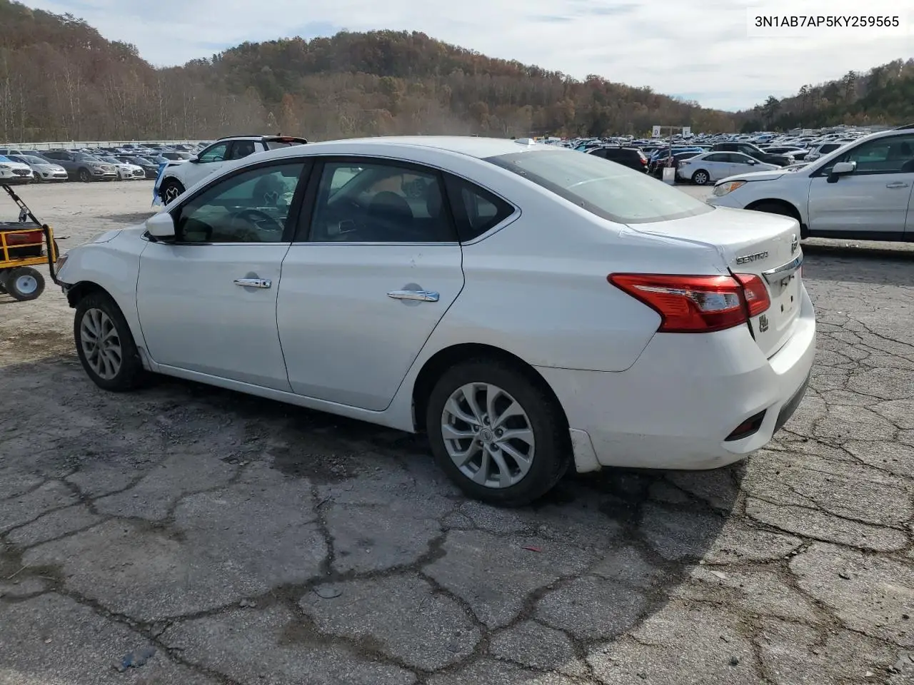 3N1AB7AP5KY259565 2019 Nissan Sentra S