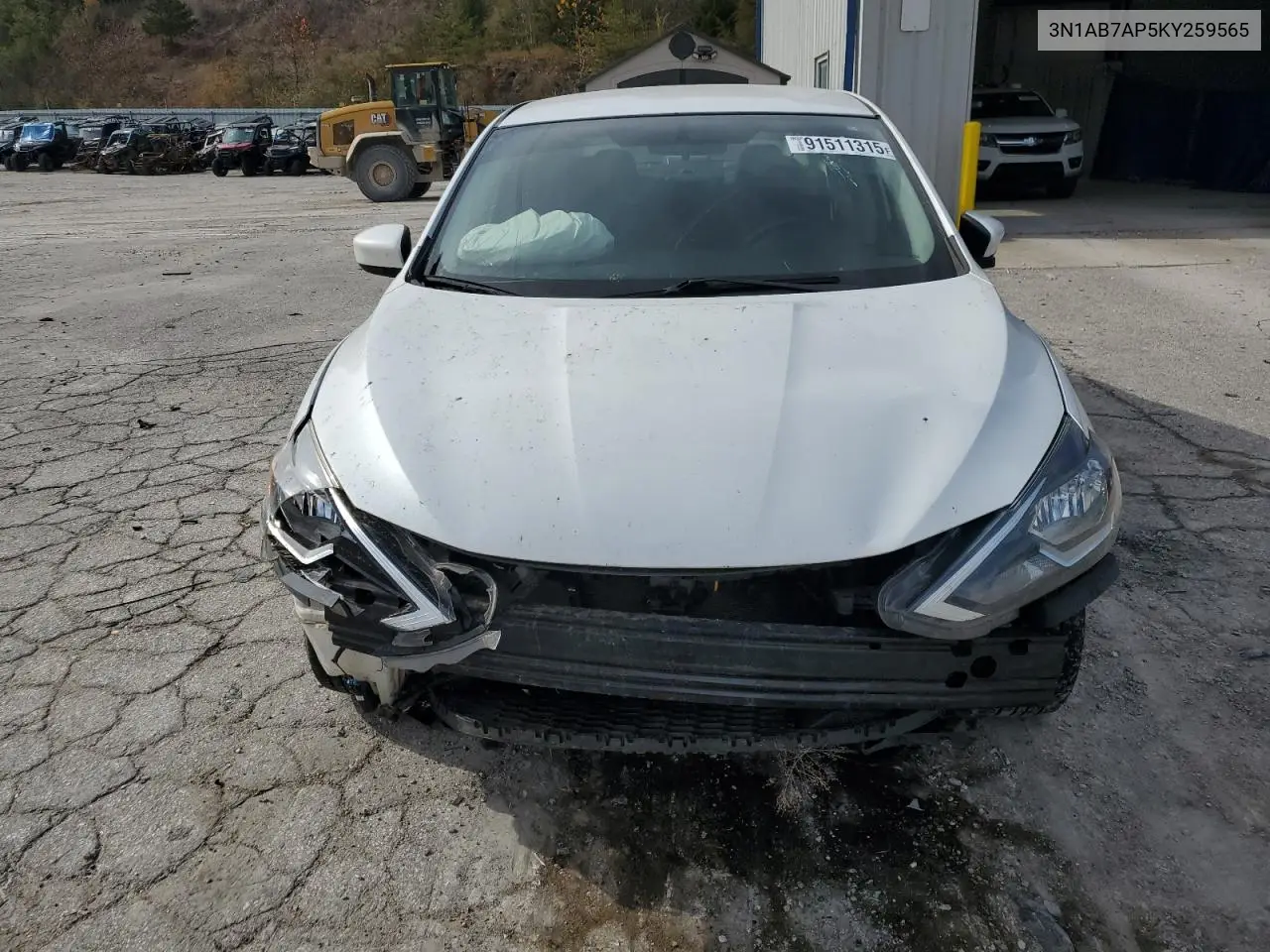 3N1AB7AP5KY259565 2019 Nissan Sentra S