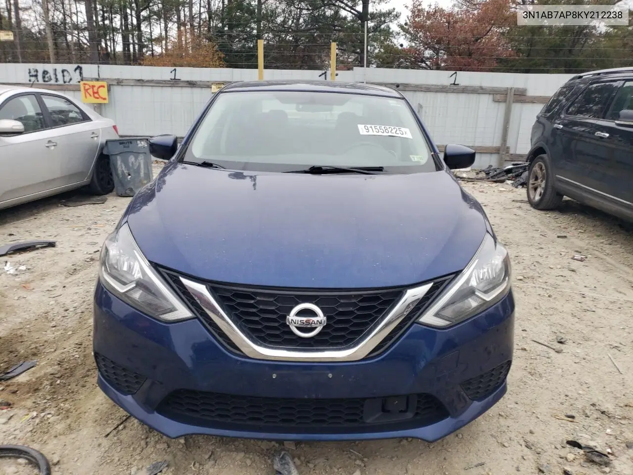 3N1AB7AP8KY212238 2019 Nissan Sentra S