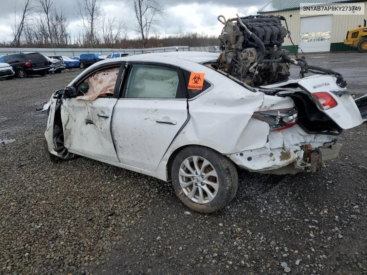 3N1AB7AP8KY273749 2019 Nissan Sentra S