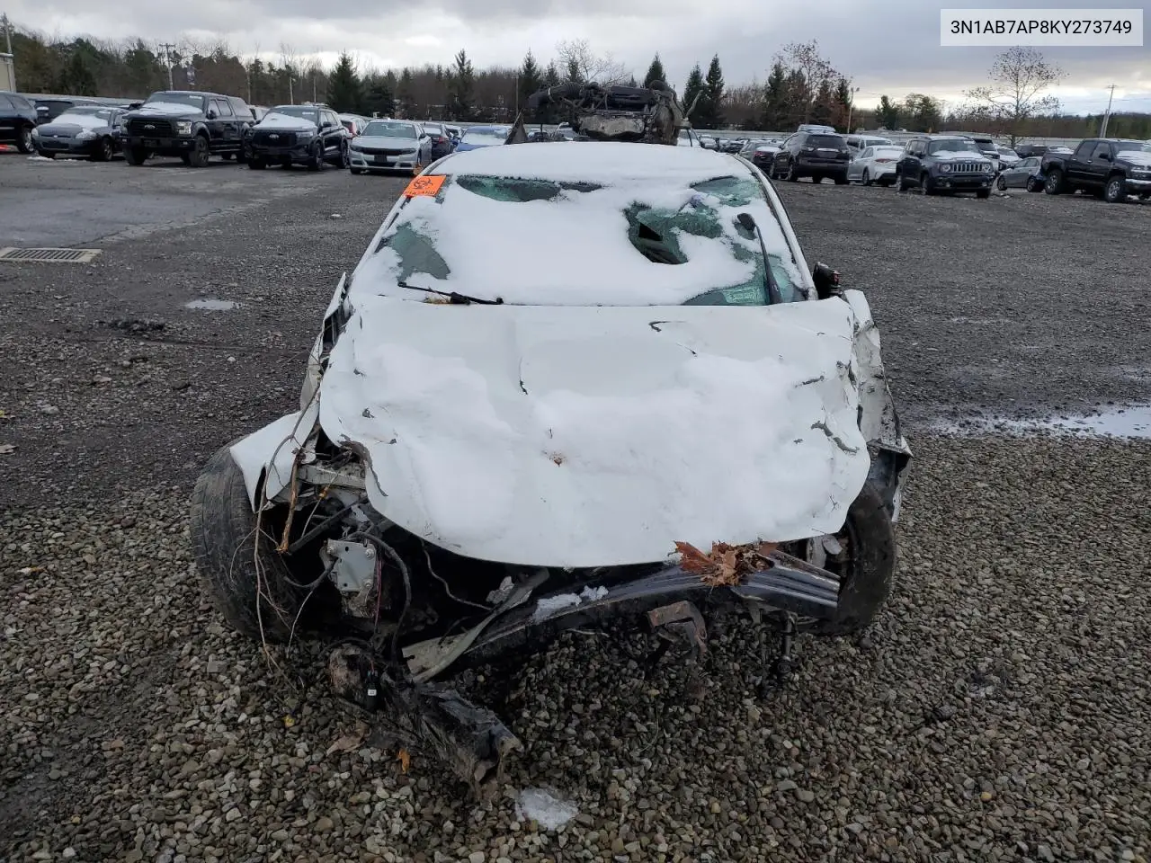 3N1AB7AP8KY273749 2019 Nissan Sentra S