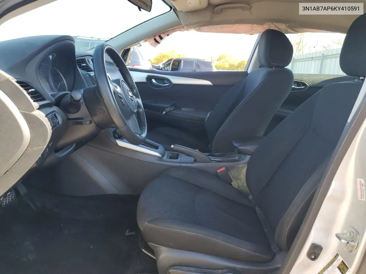 3N1AB7AP6KY410591 2019 Nissan Sentra S