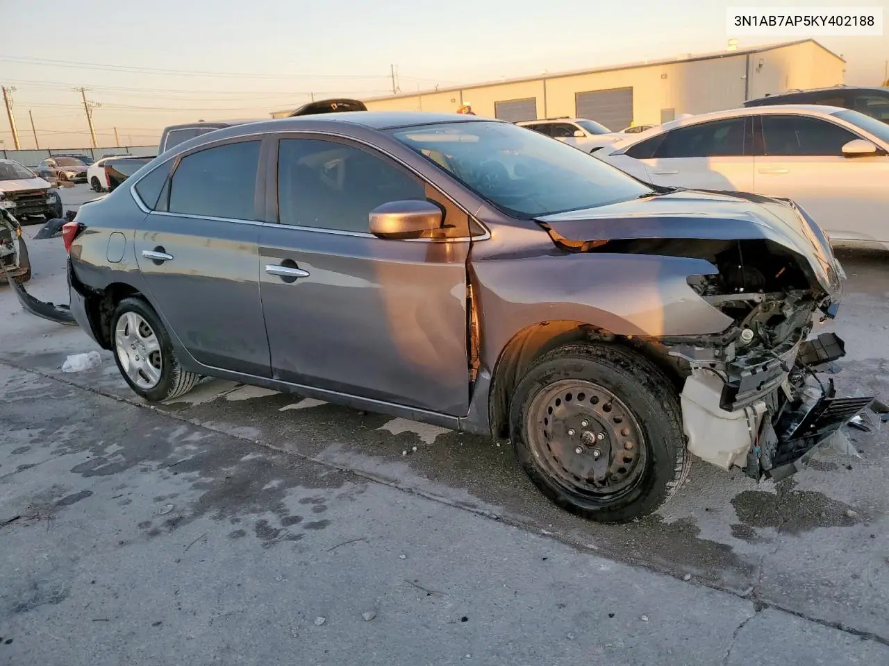 3N1AB7AP5KY402188 2019 Nissan Sentra S