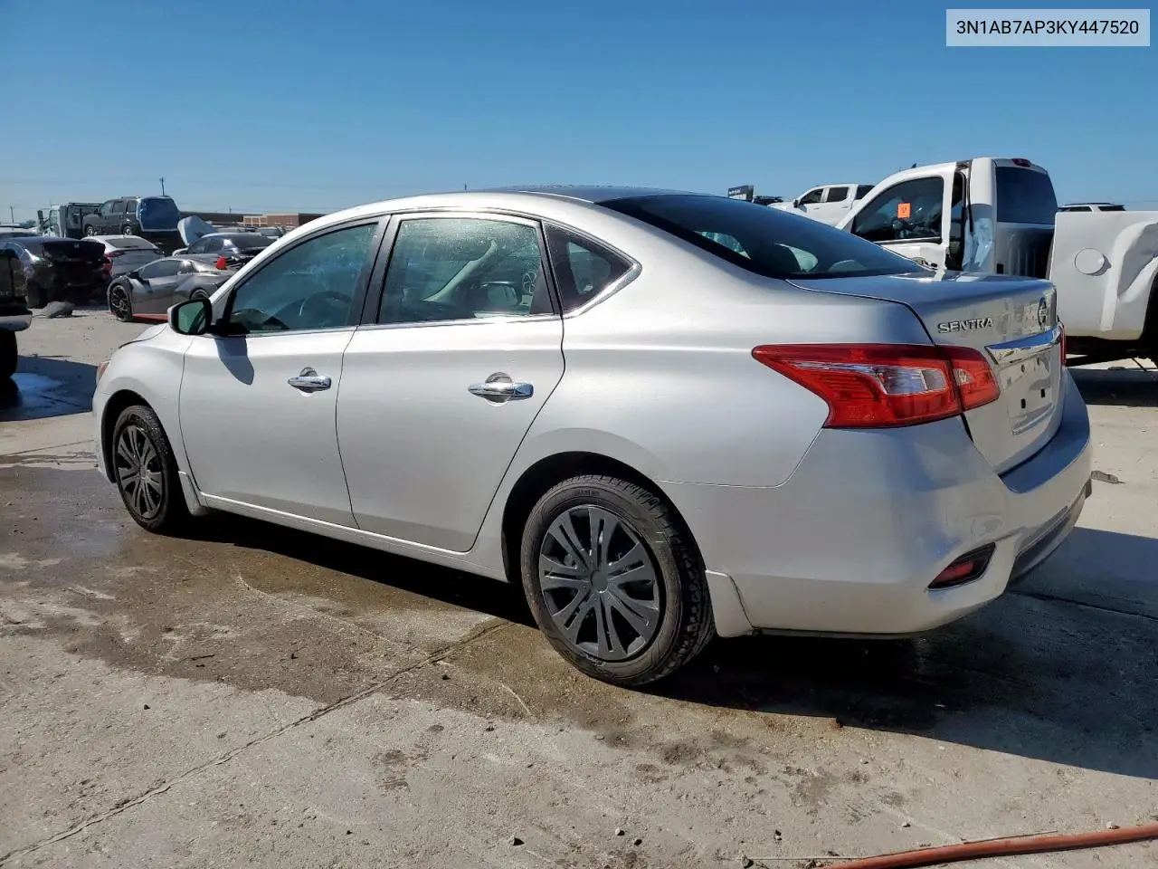 3N1AB7AP3KY447520 2019 Nissan Sentra S