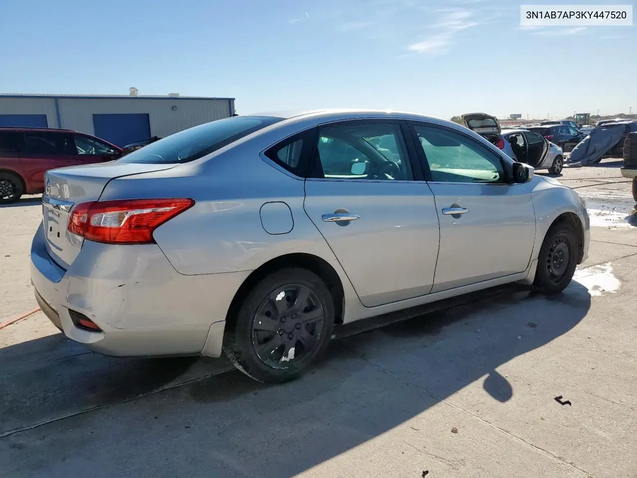 3N1AB7AP3KY447520 2019 Nissan Sentra S