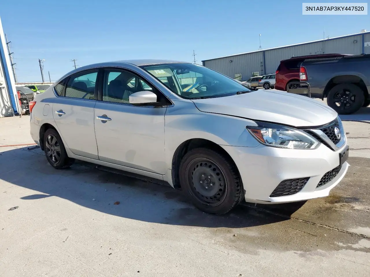 3N1AB7AP3KY447520 2019 Nissan Sentra S