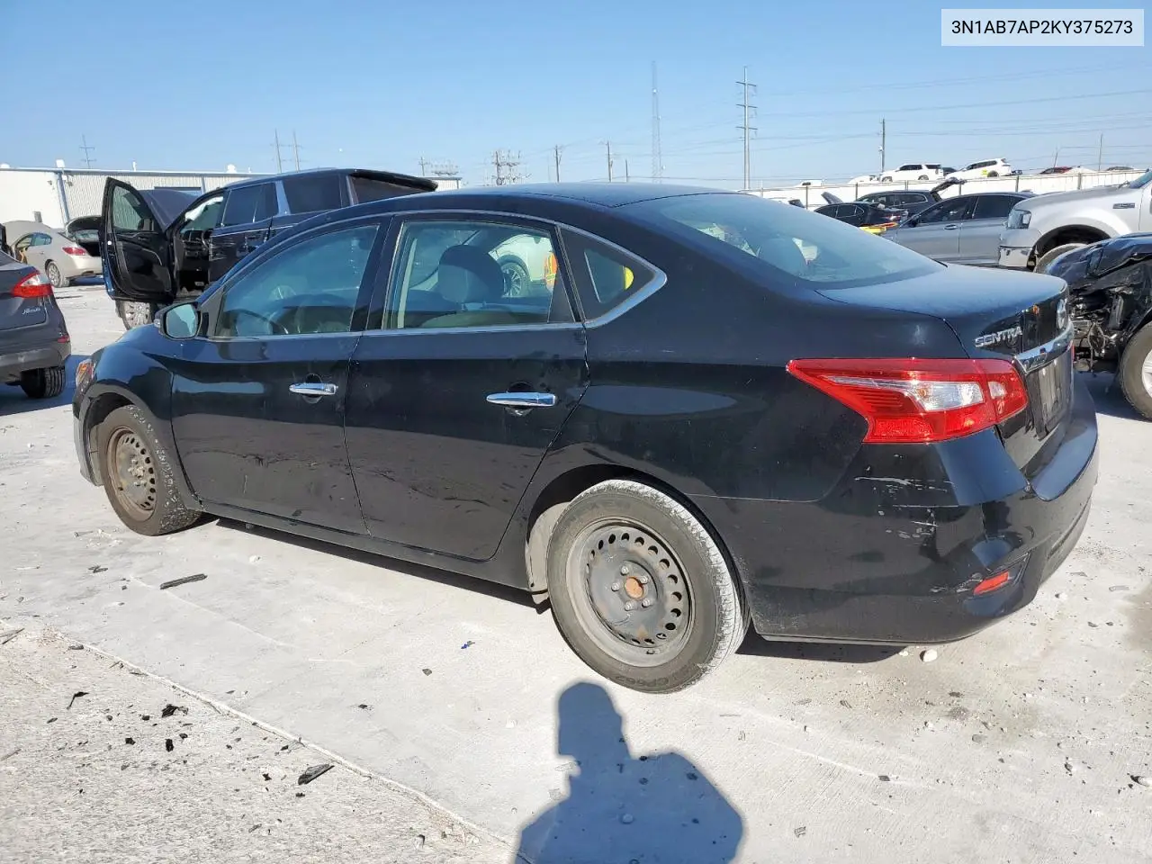 3N1AB7AP2KY375273 2019 Nissan Sentra S