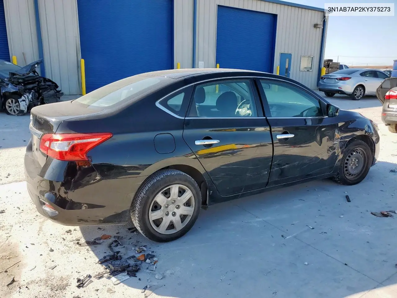3N1AB7AP2KY375273 2019 Nissan Sentra S