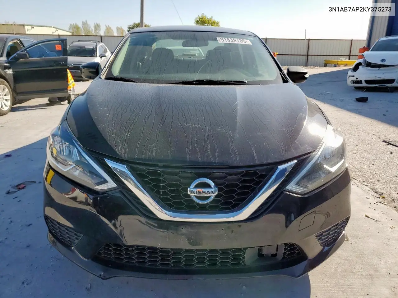 3N1AB7AP2KY375273 2019 Nissan Sentra S
