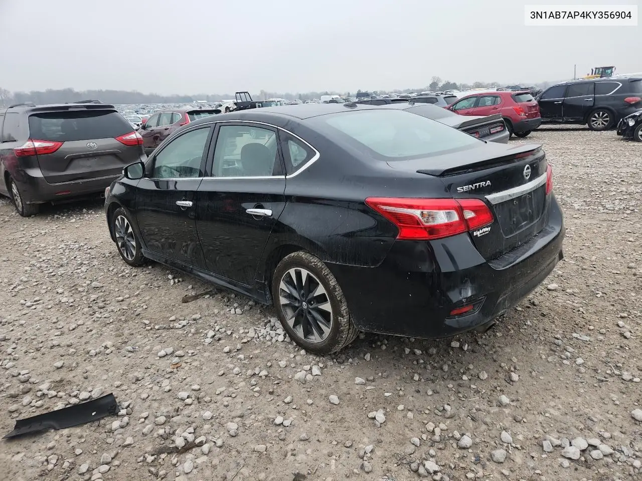 3N1AB7AP4KY356904 2019 Nissan Sentra S