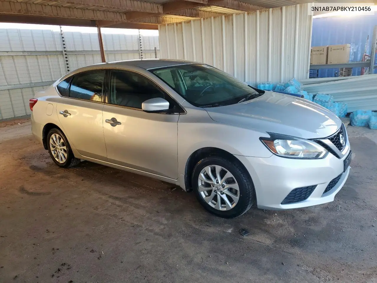 3N1AB7AP8KY210456 2019 Nissan Sentra S