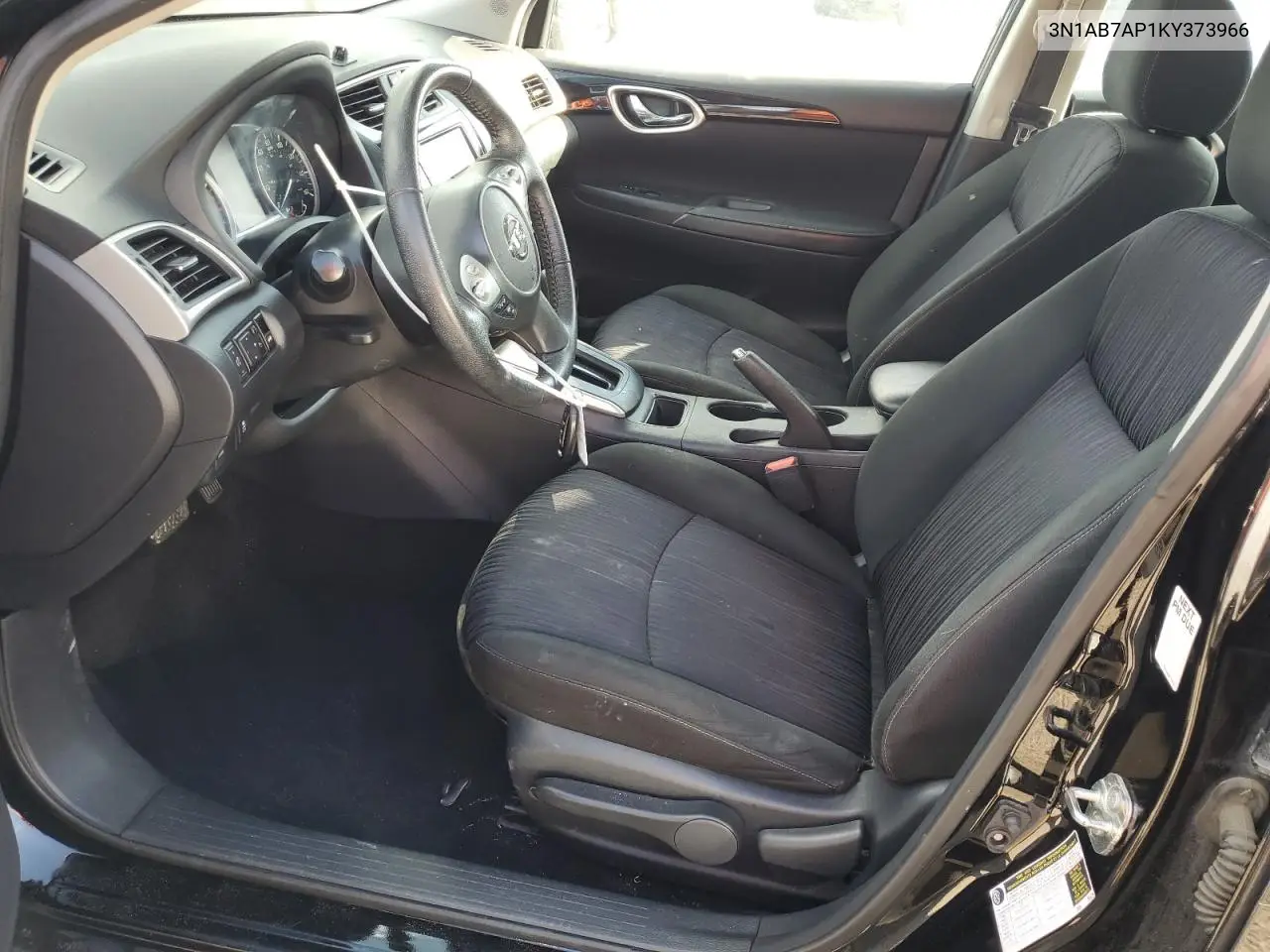 3N1AB7AP1KY373966 2019 Nissan Sentra S
