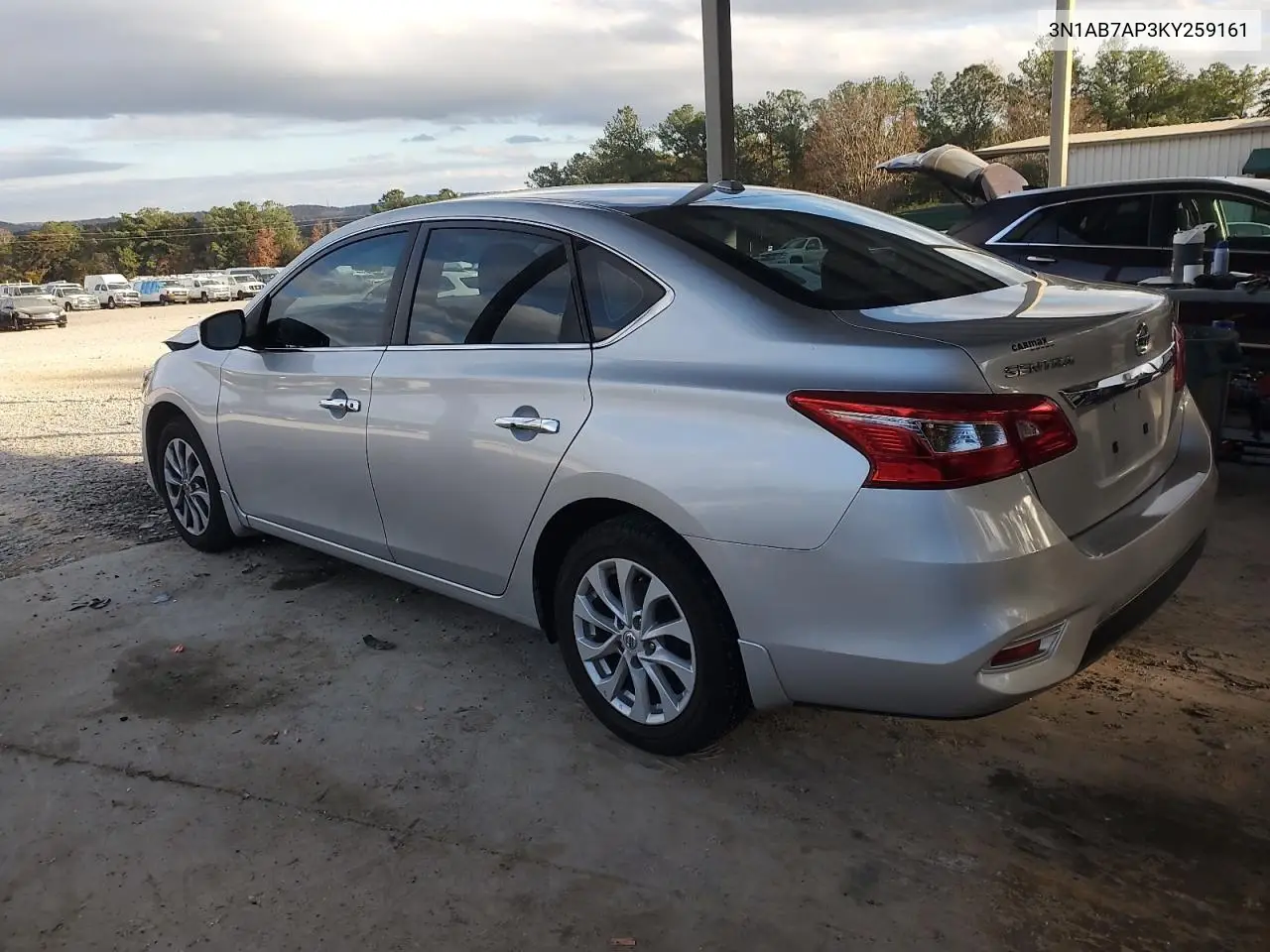 3N1AB7AP3KY259161 2019 Nissan Sentra S