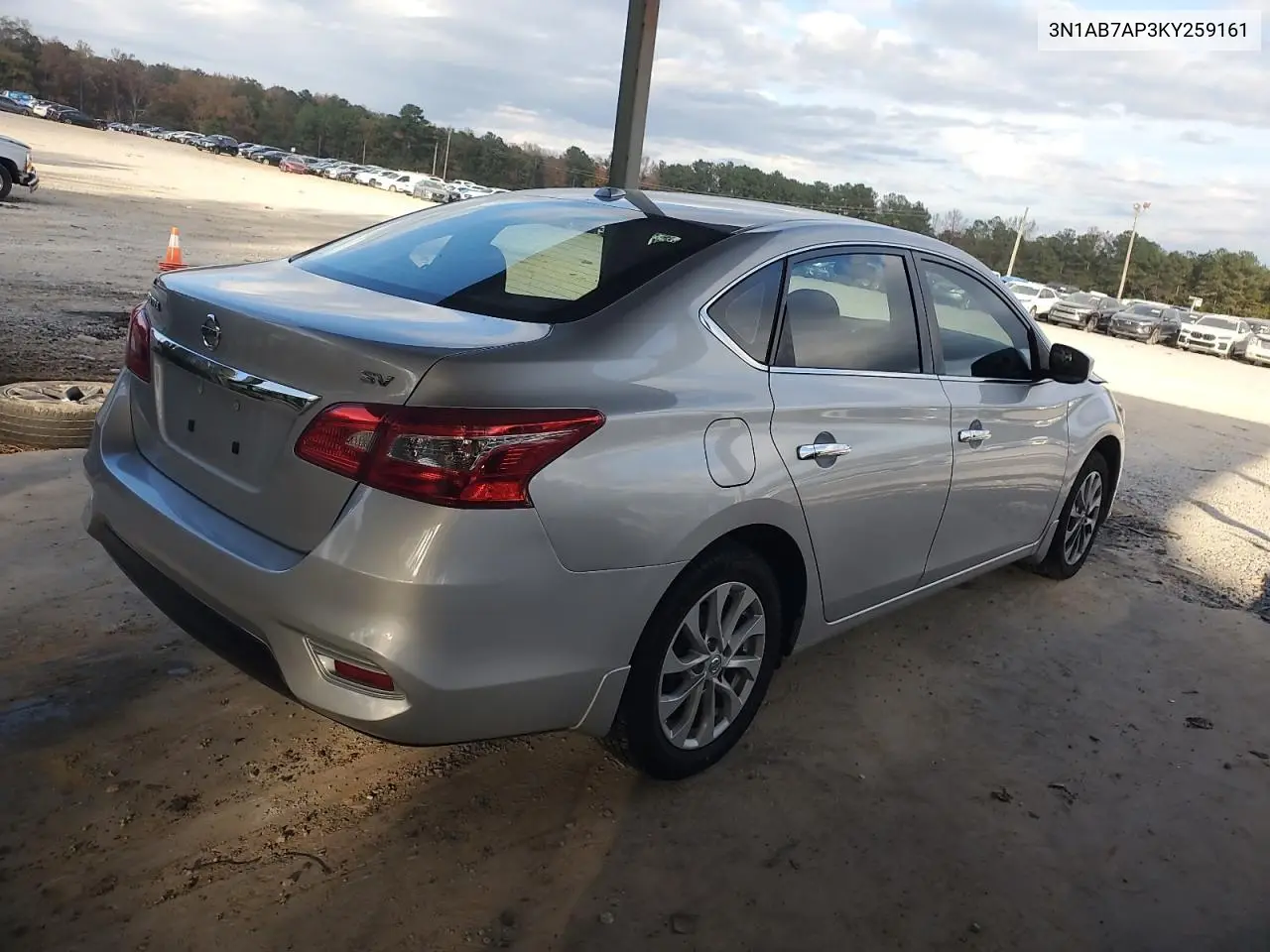 3N1AB7AP3KY259161 2019 Nissan Sentra S
