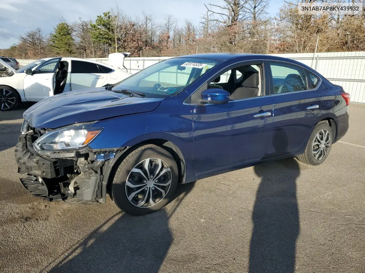 3N1AB7AP8KY439932 2019 Nissan Sentra S