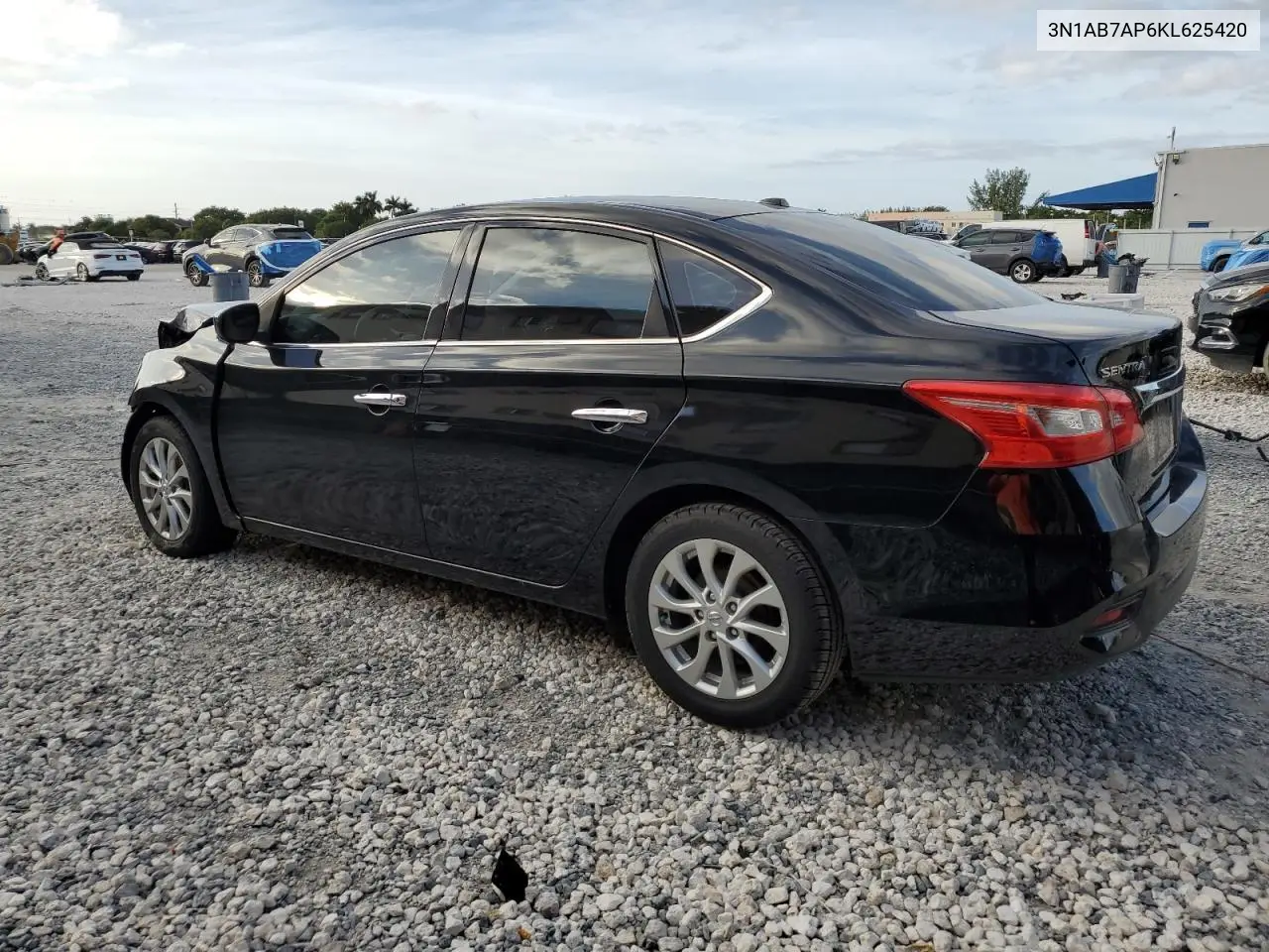 3N1AB7AP6KL625420 2019 Nissan Sentra S