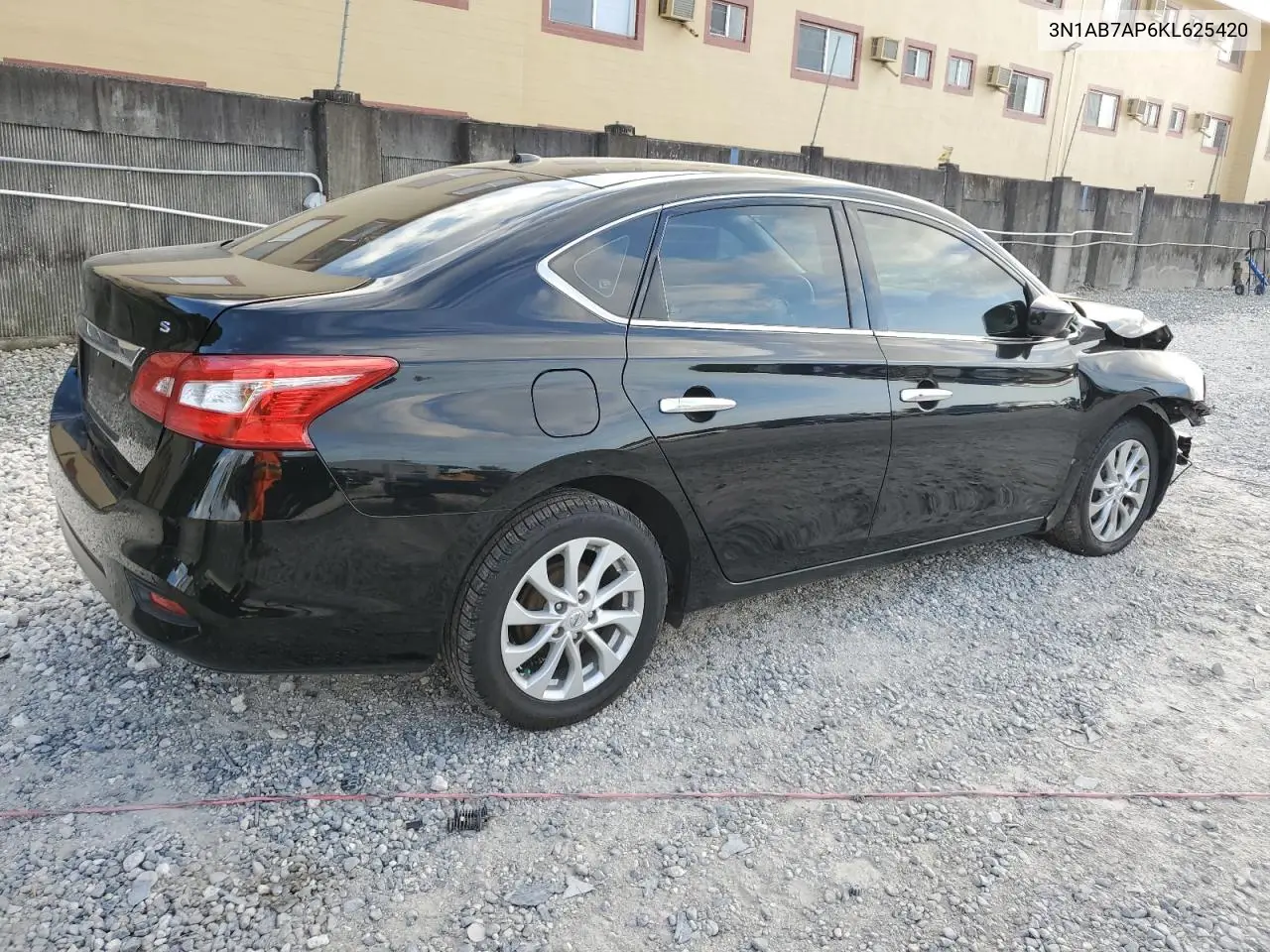 3N1AB7AP6KL625420 2019 Nissan Sentra S