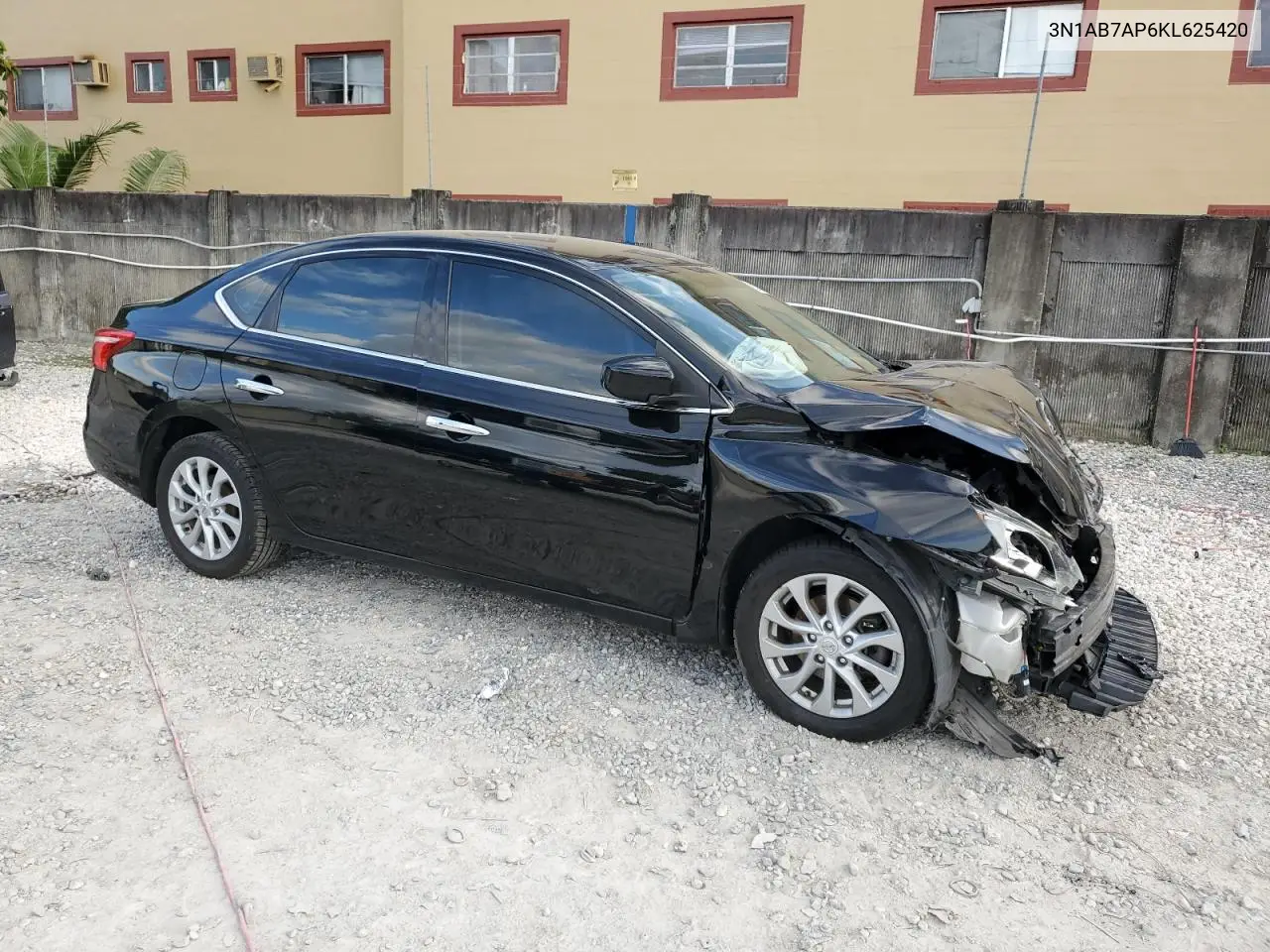 3N1AB7AP6KL625420 2019 Nissan Sentra S