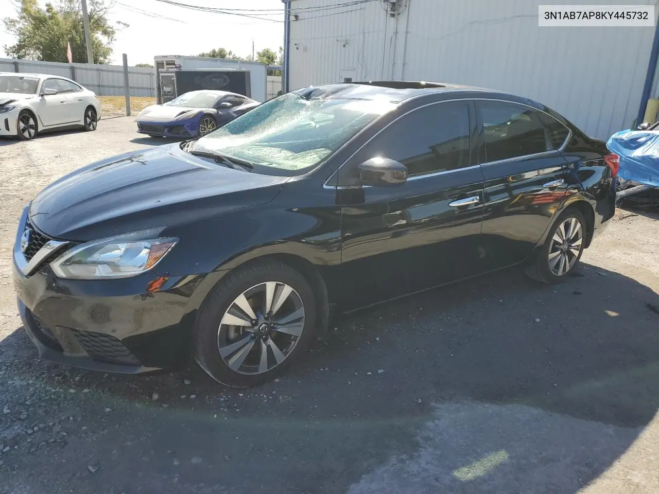 3N1AB7AP8KY445732 2019 Nissan Sentra S