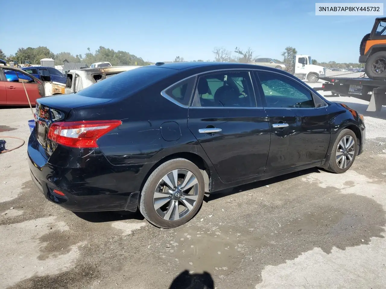 3N1AB7AP8KY445732 2019 Nissan Sentra S