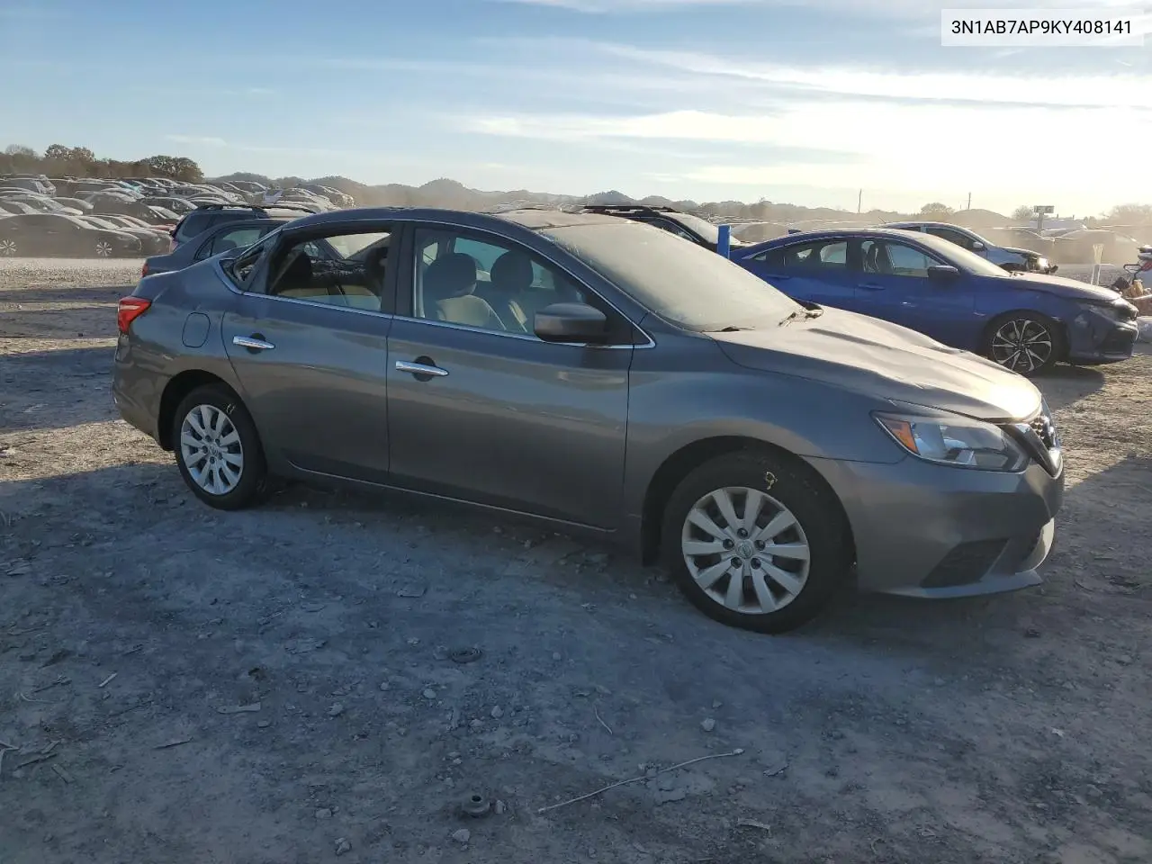 3N1AB7AP9KY408141 2019 Nissan Sentra S
