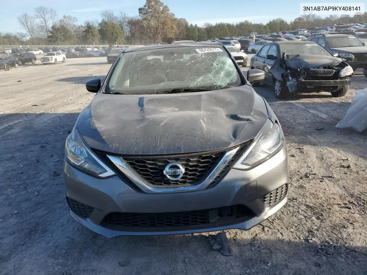 3N1AB7AP9KY408141 2019 Nissan Sentra S