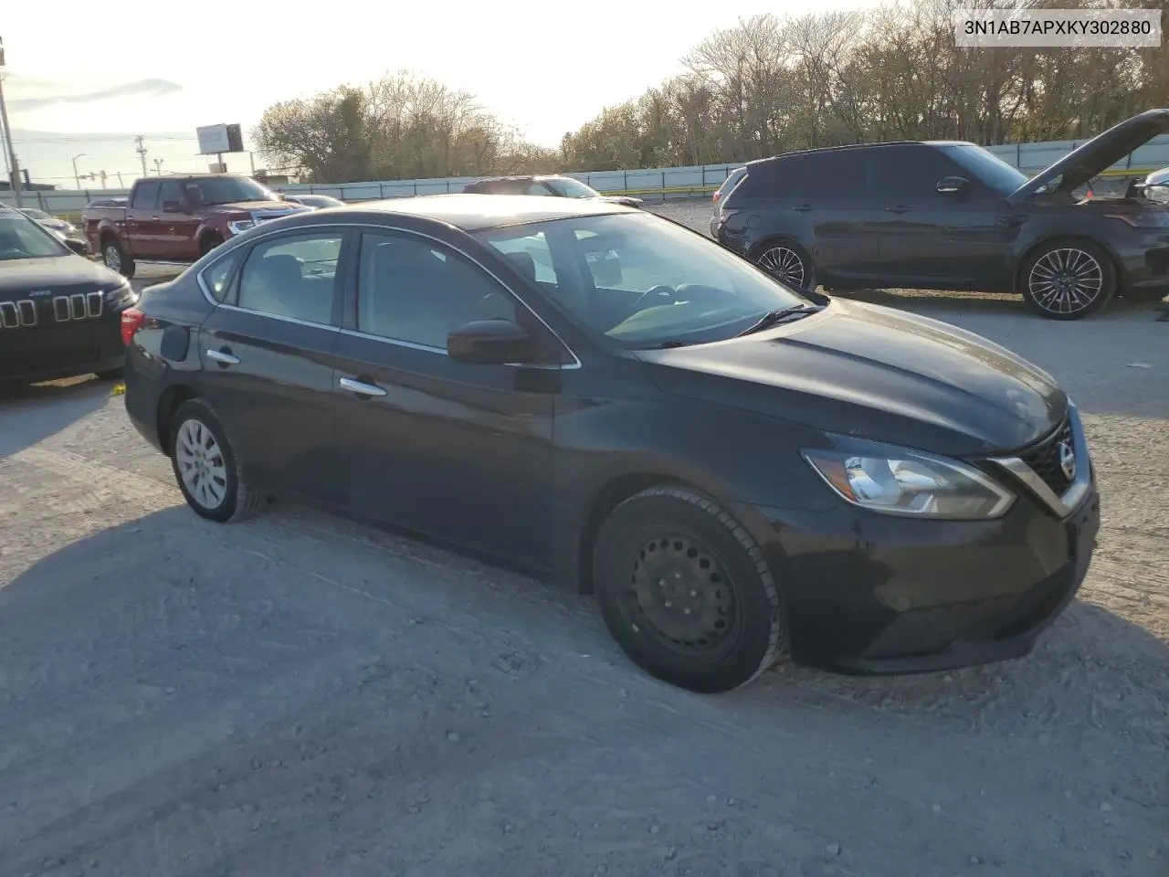 3N1AB7APXKY302880 2019 Nissan Sentra S