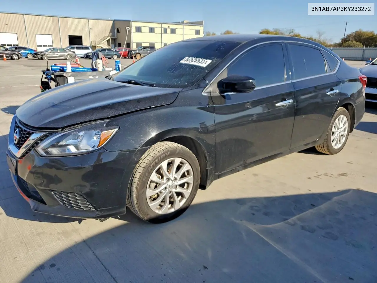 3N1AB7AP3KY233272 2019 Nissan Sentra S