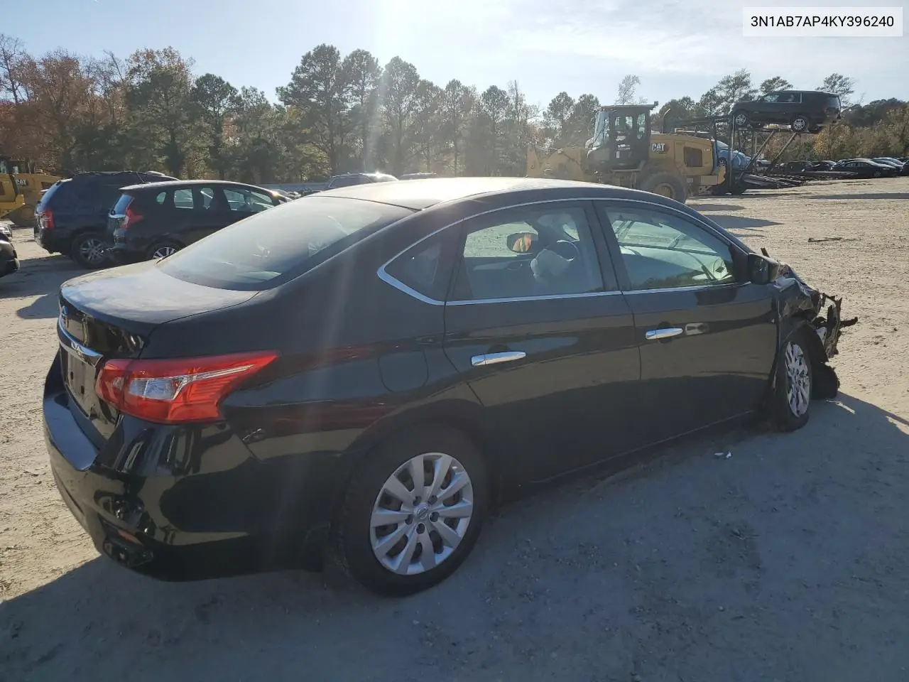 3N1AB7AP4KY396240 2019 Nissan Sentra S