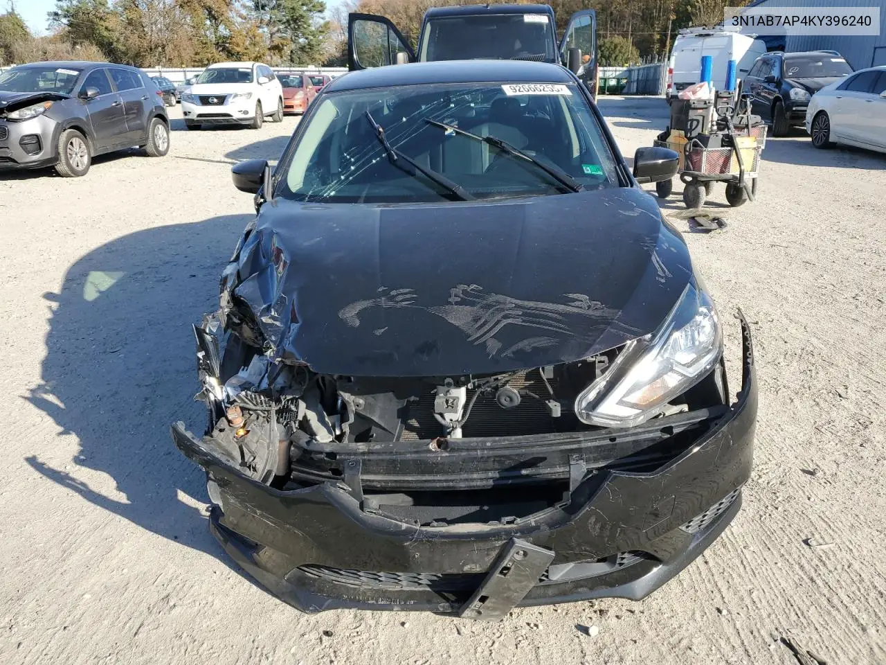 3N1AB7AP4KY396240 2019 Nissan Sentra S