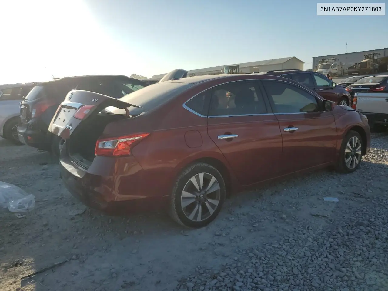 3N1AB7AP0KY271803 2019 Nissan Sentra S