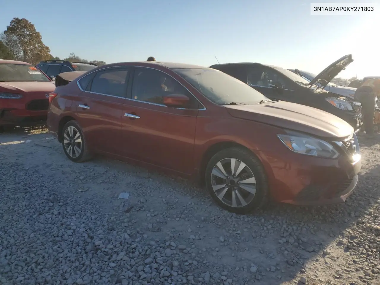 3N1AB7AP0KY271803 2019 Nissan Sentra S