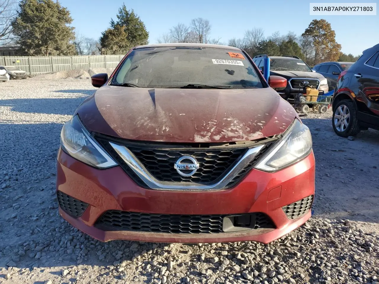 3N1AB7AP0KY271803 2019 Nissan Sentra S