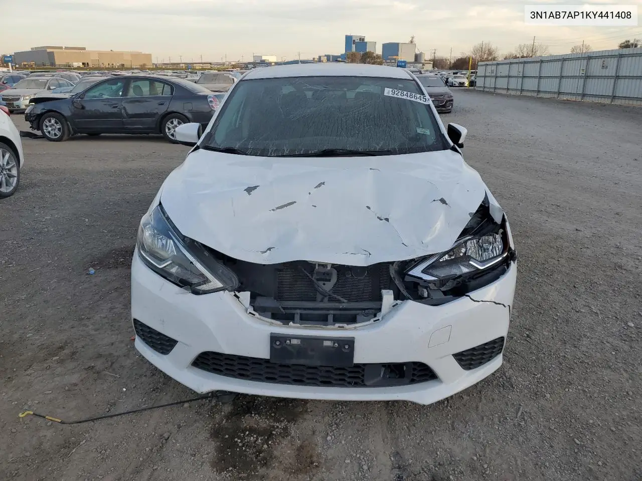 3N1AB7AP1KY441408 2019 Nissan Sentra S