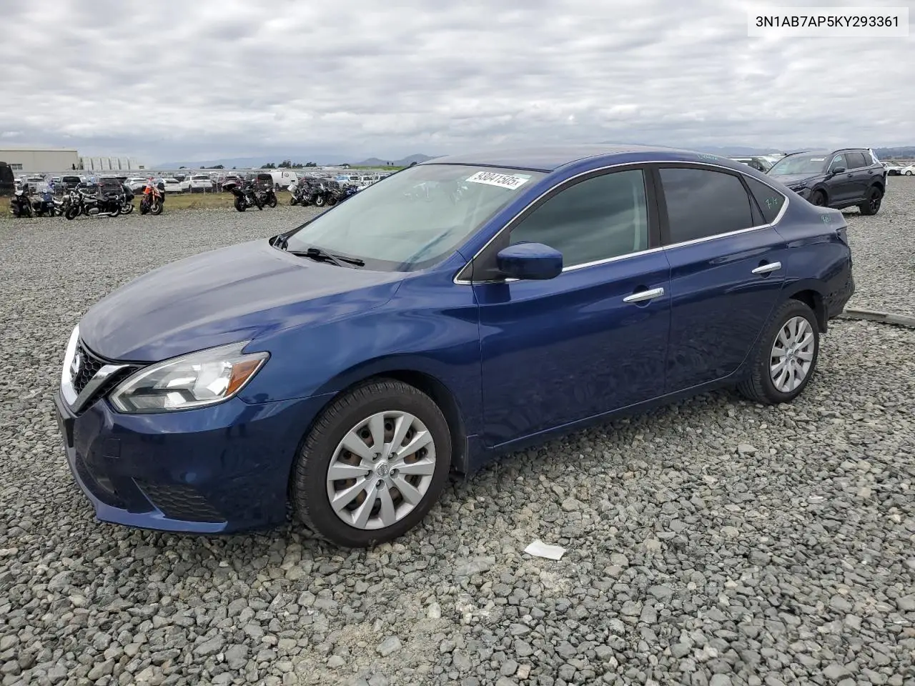 3N1AB7AP5KY293361 2019 Nissan Sentra S