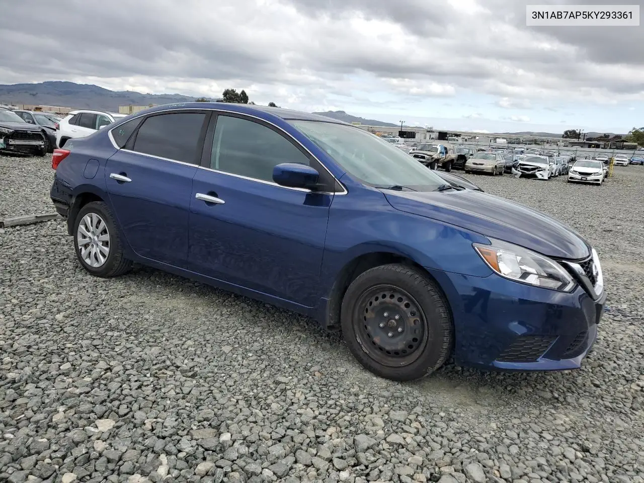 3N1AB7AP5KY293361 2019 Nissan Sentra S
