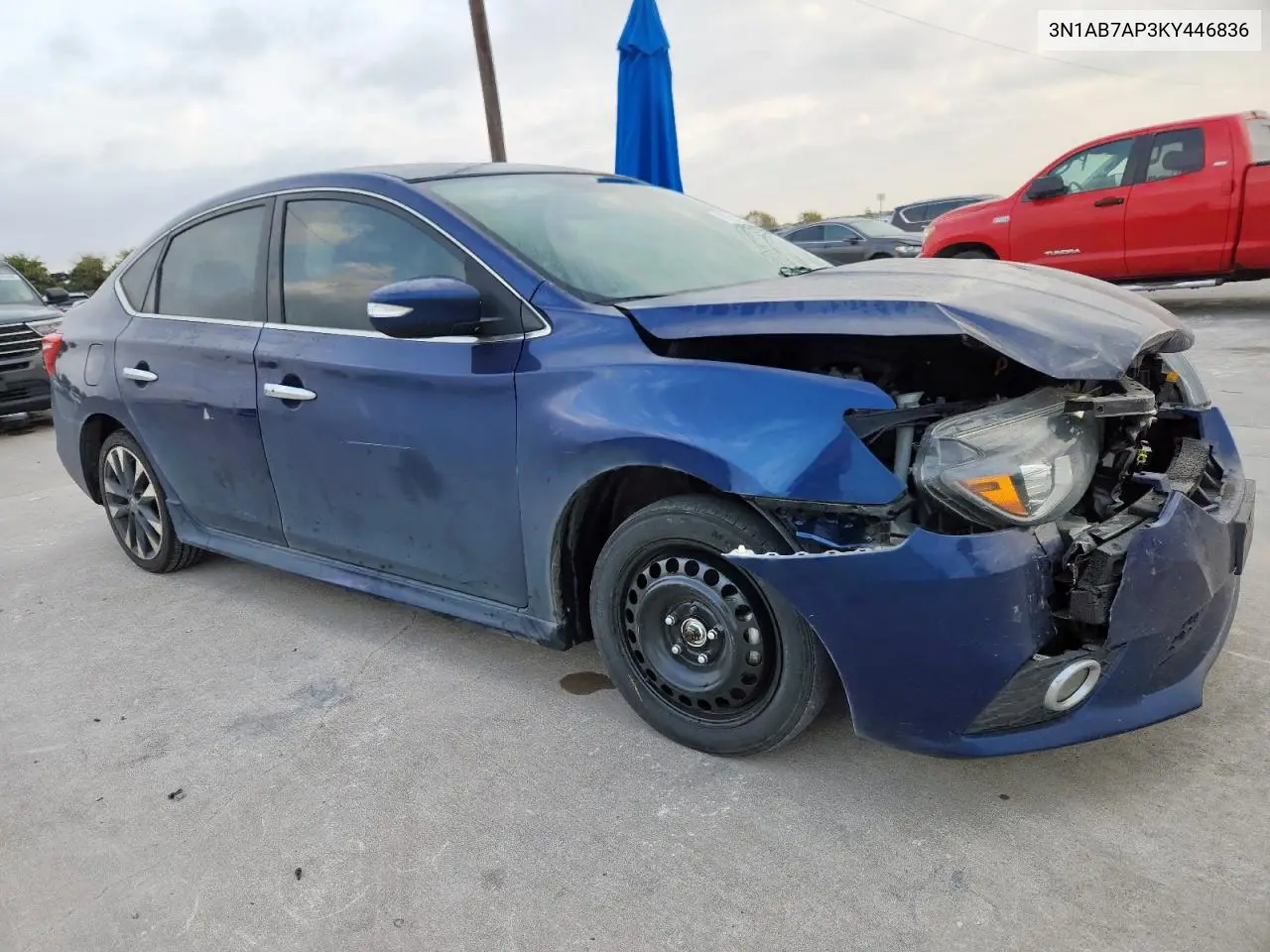 3N1AB7AP3KY446836 2019 Nissan Sentra S