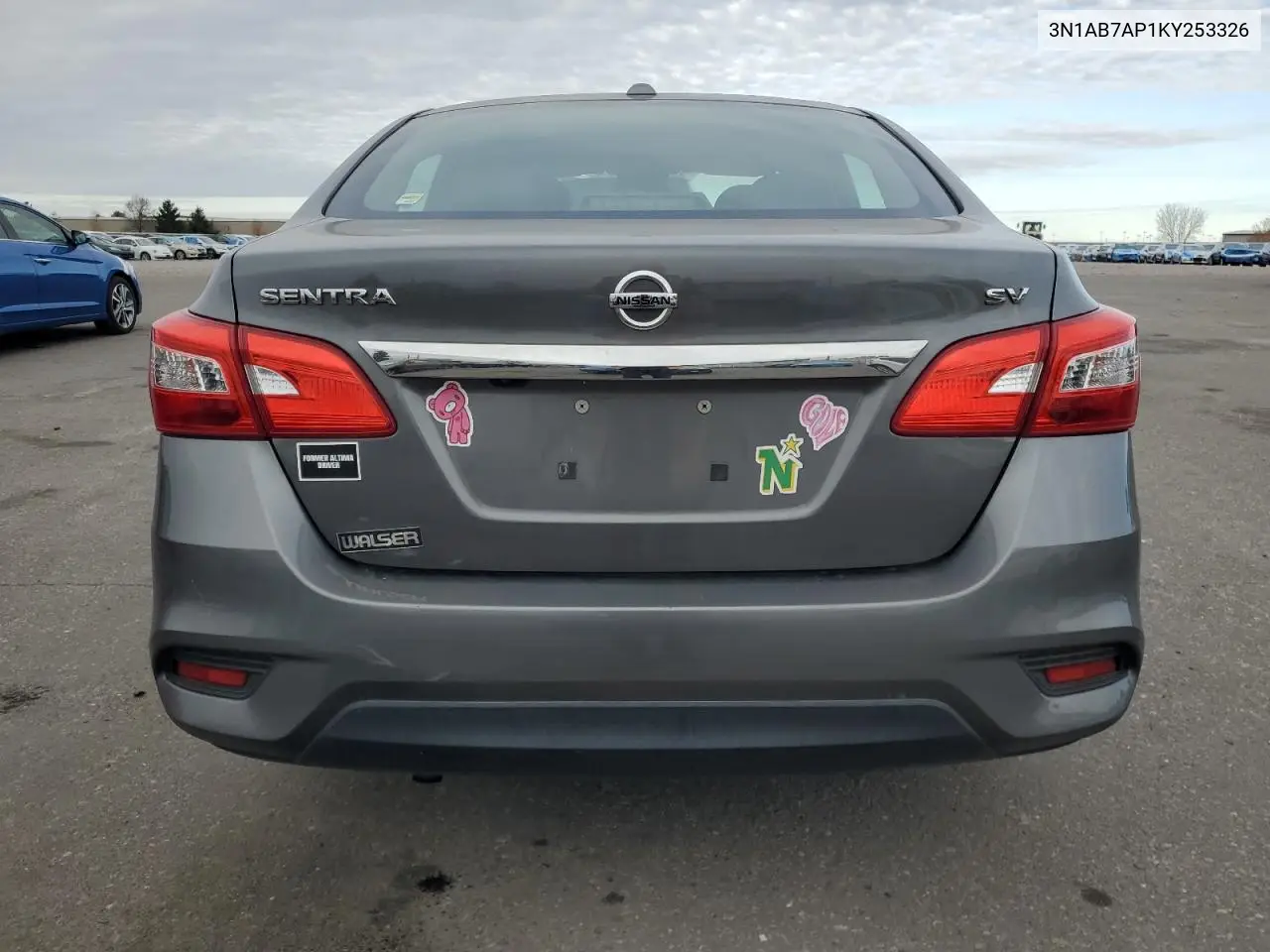 3N1AB7AP1KY253326 2019 Nissan Sentra S