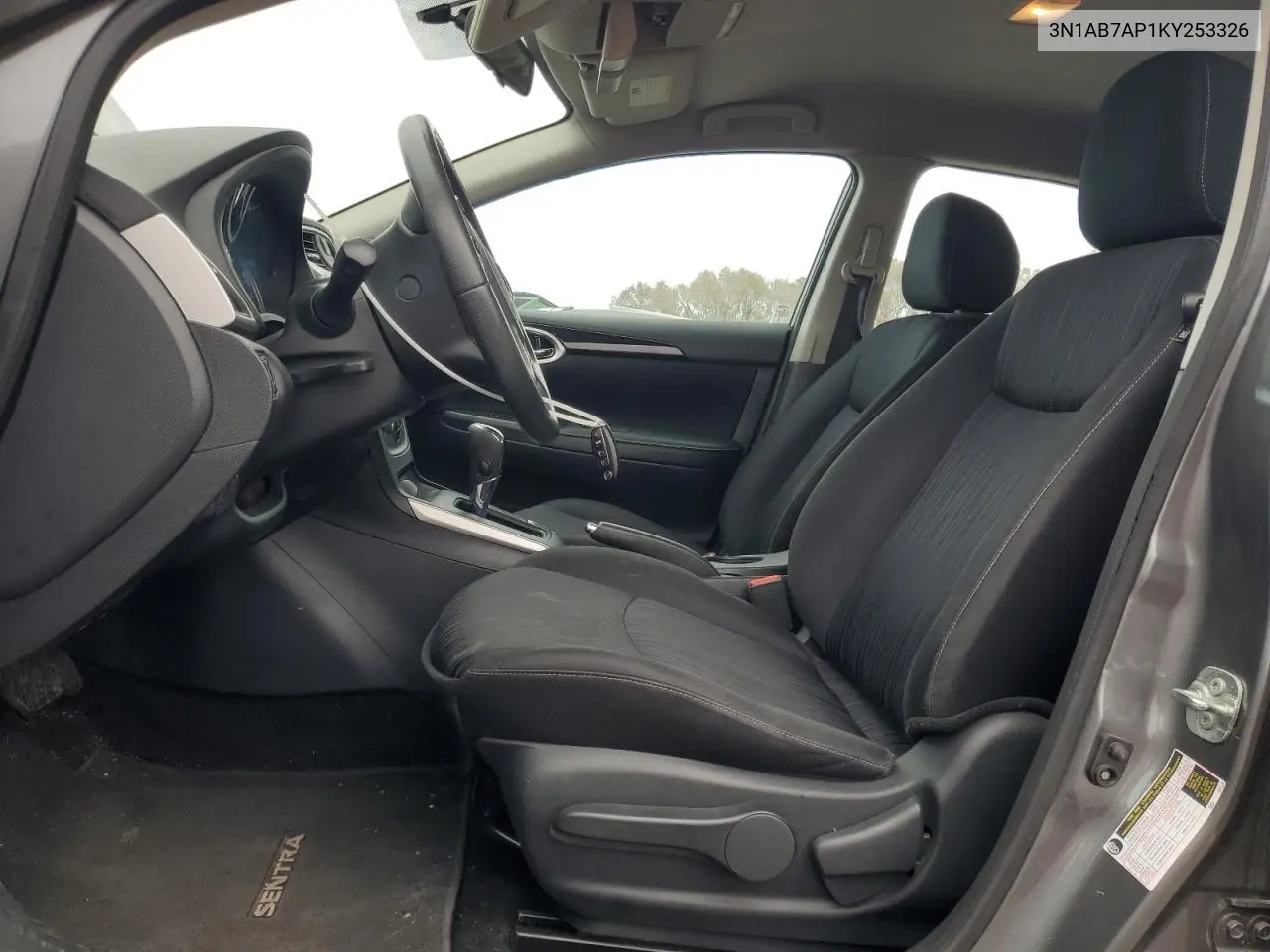 3N1AB7AP1KY253326 2019 Nissan Sentra S