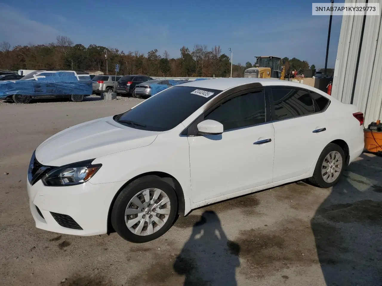 3N1AB7AP1KY329773 2019 Nissan Sentra S