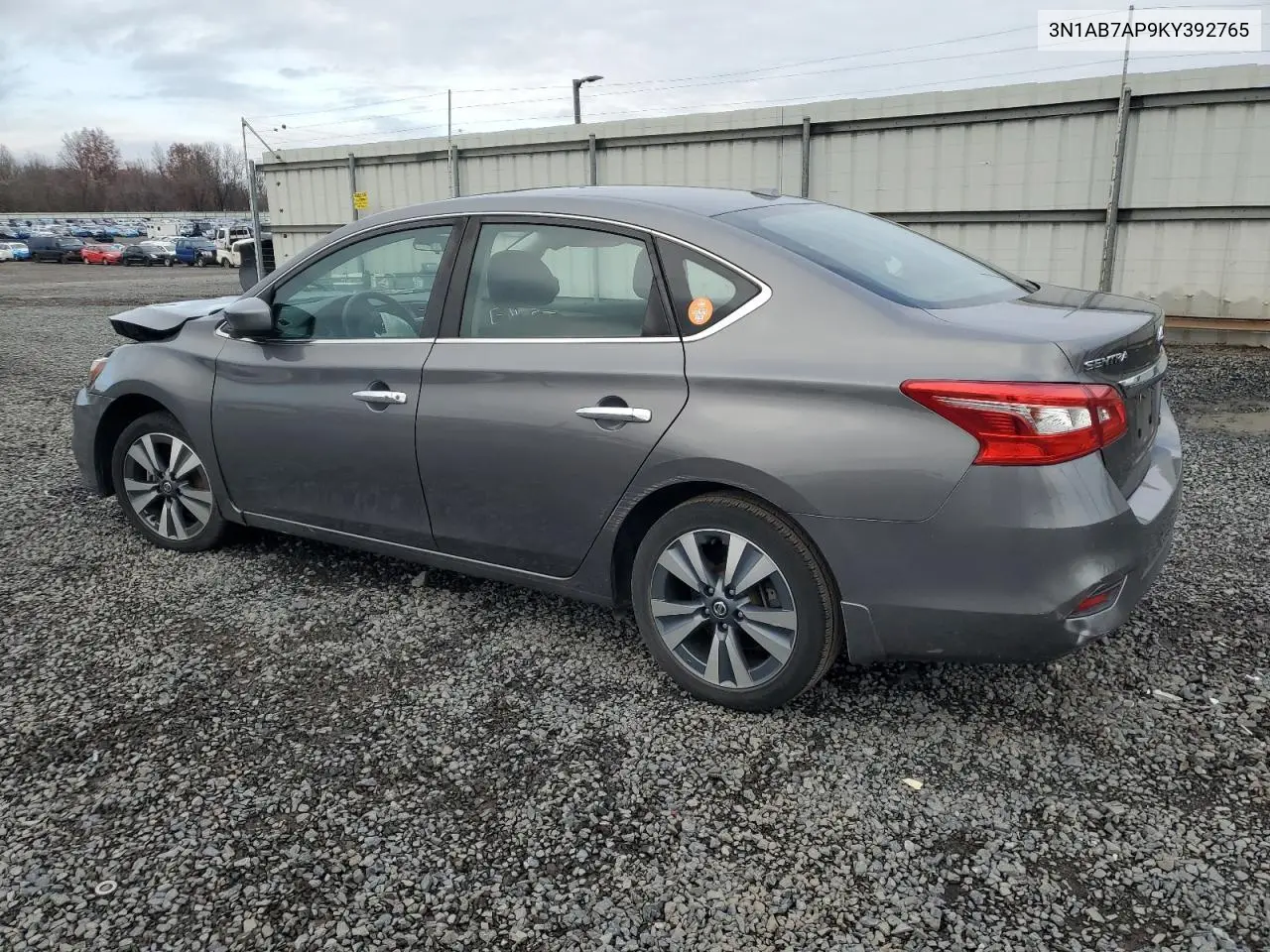 3N1AB7AP9KY392765 2019 Nissan Sentra S