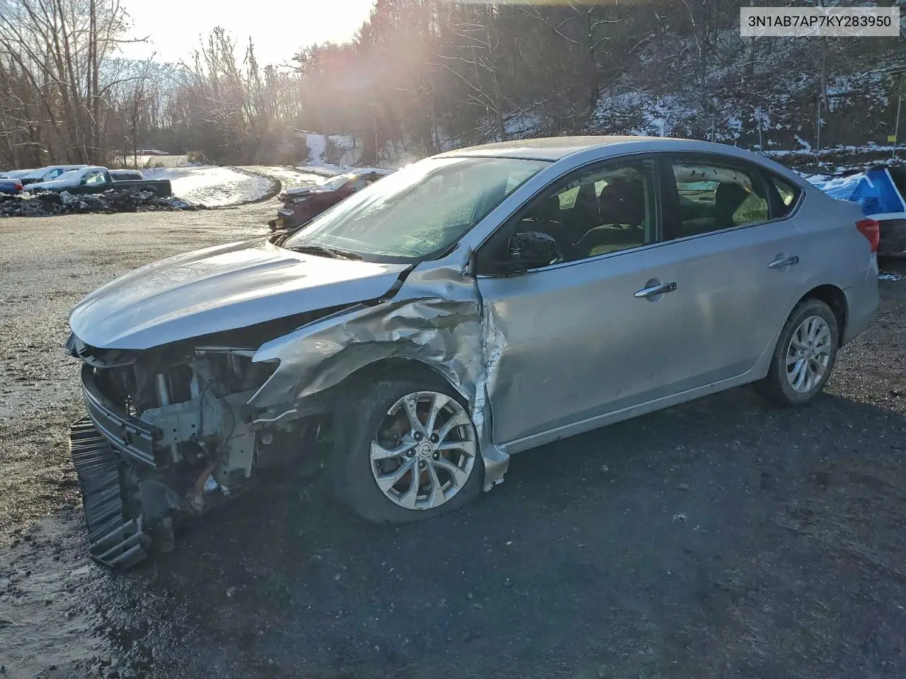 3N1AB7AP7KY283950 2019 Nissan Sentra S