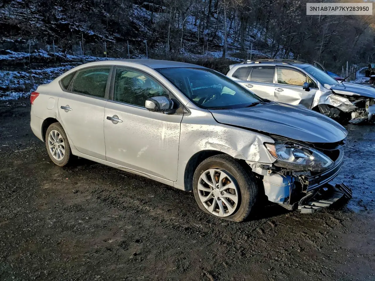 3N1AB7AP7KY283950 2019 Nissan Sentra S