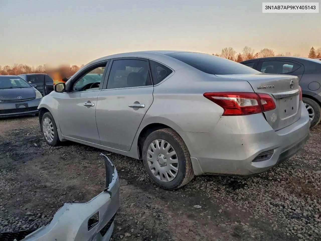 3N1AB7AP9KY405143 2019 Nissan Sentra S