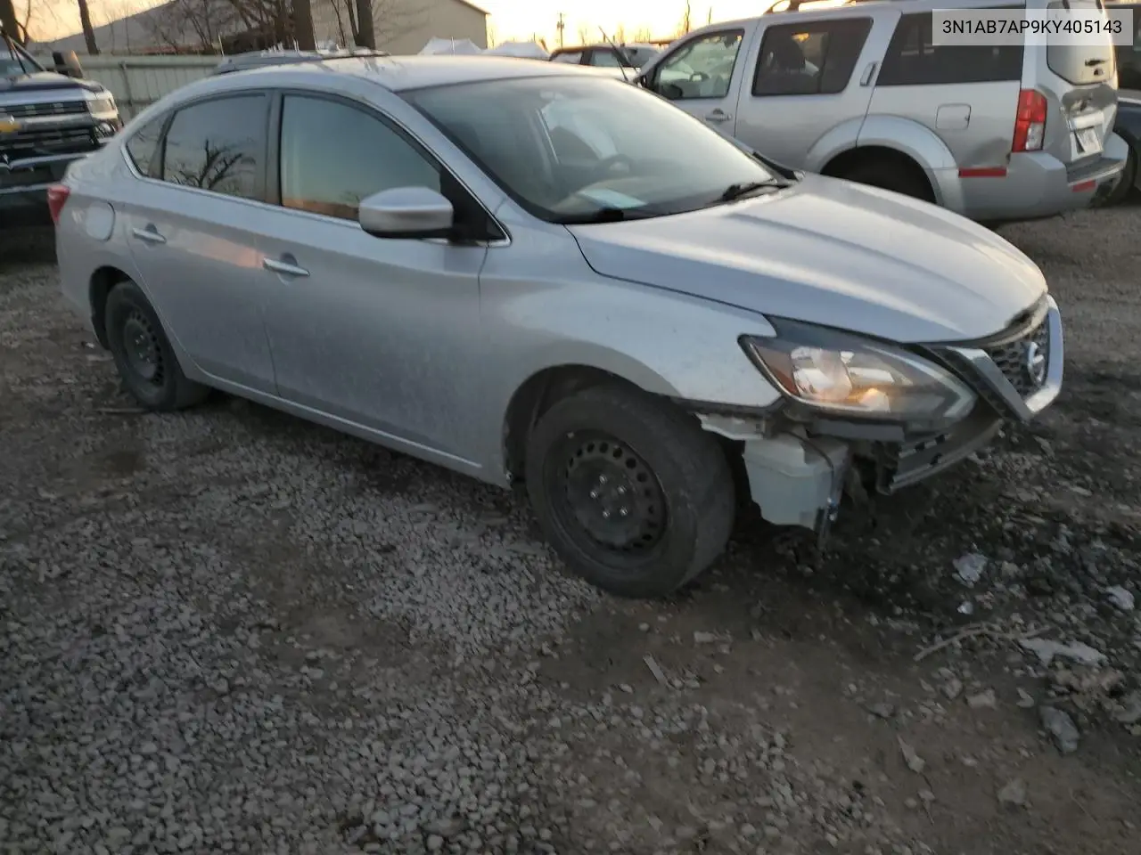 3N1AB7AP9KY405143 2019 Nissan Sentra S