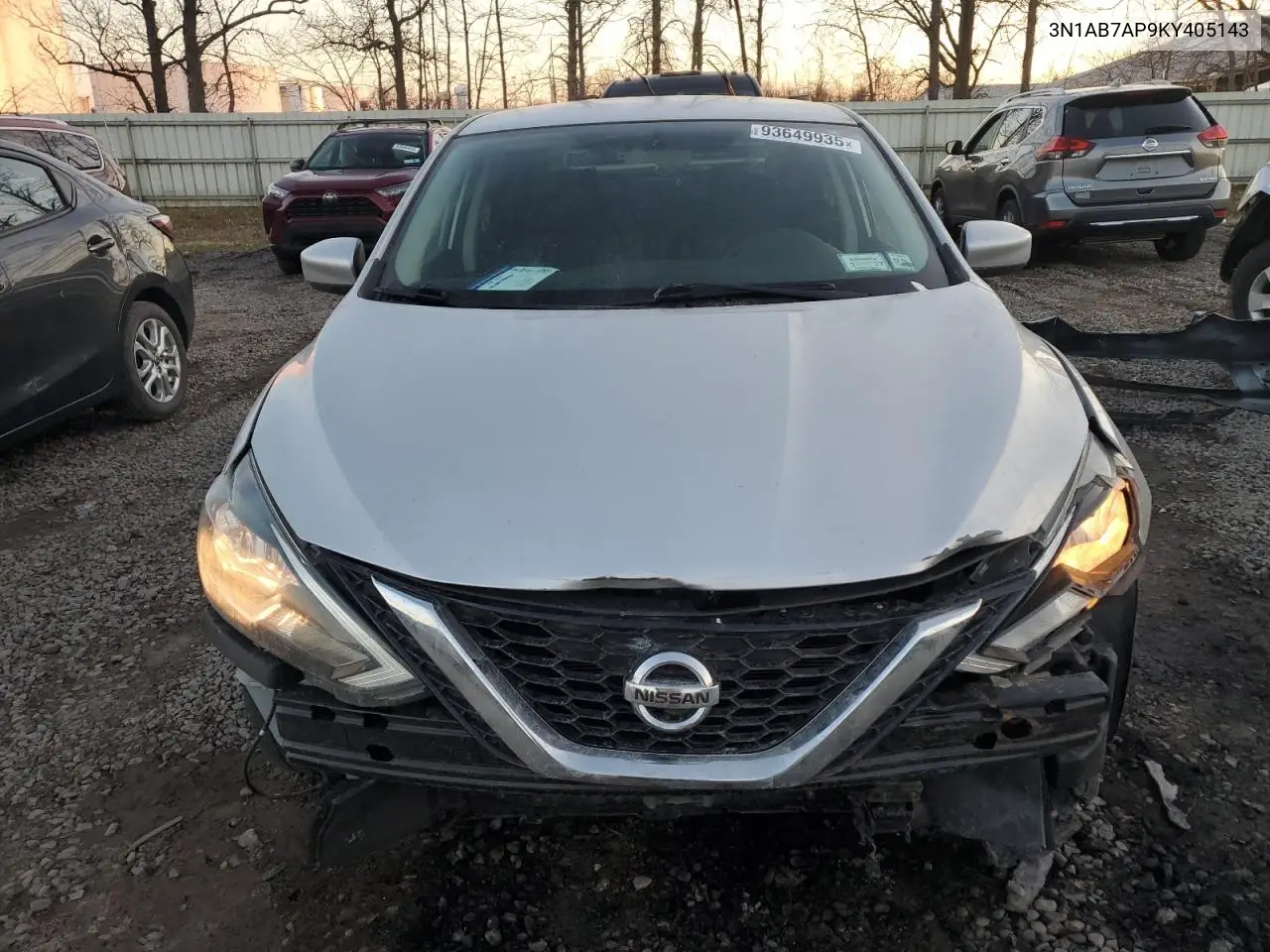 3N1AB7AP9KY405143 2019 Nissan Sentra S