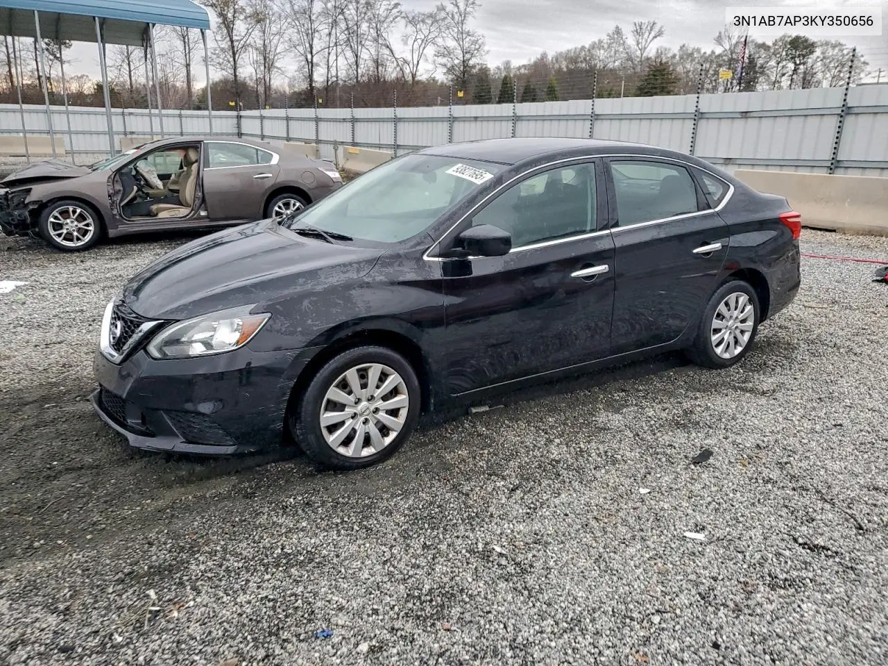 3N1AB7AP3KY350656 2019 Nissan Sentra S