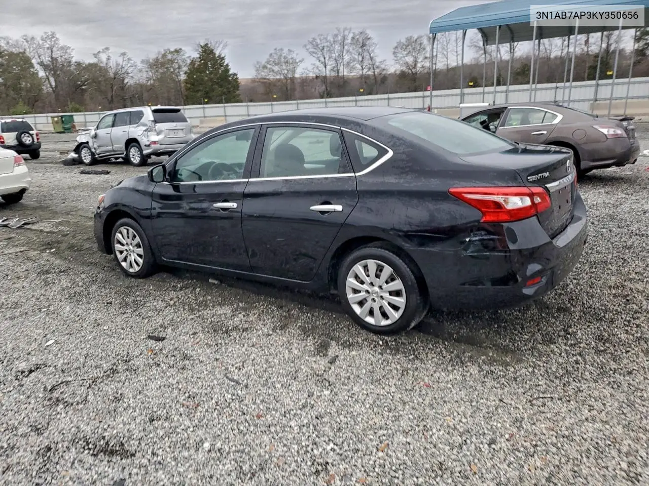 3N1AB7AP3KY350656 2019 Nissan Sentra S