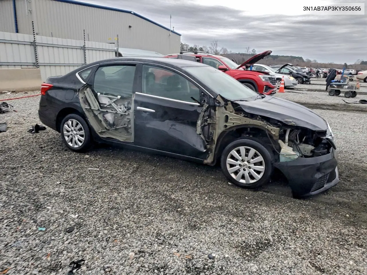 3N1AB7AP3KY350656 2019 Nissan Sentra S